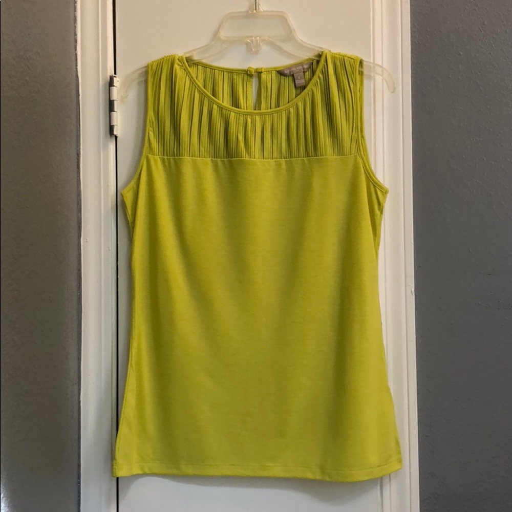 Banana Republic yellow shirt